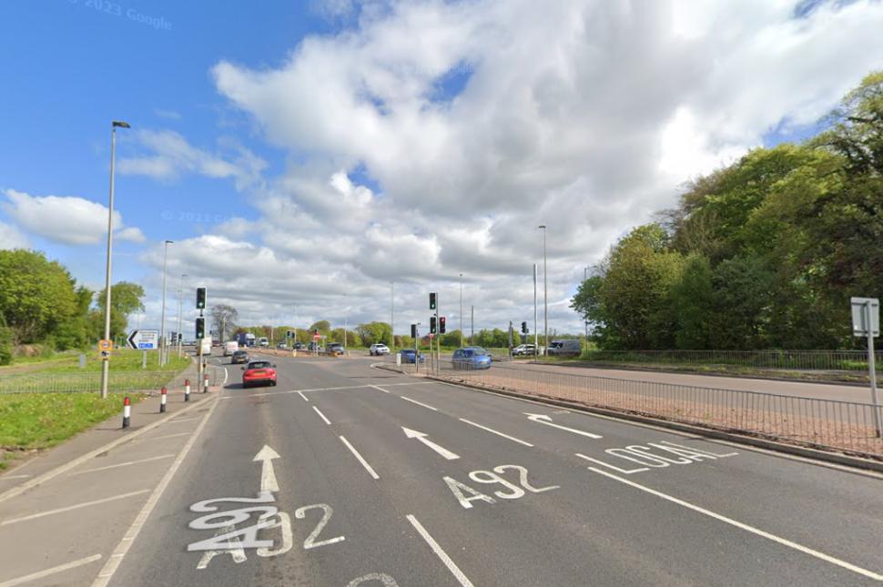A92 Glenrothes (Google Maps)
