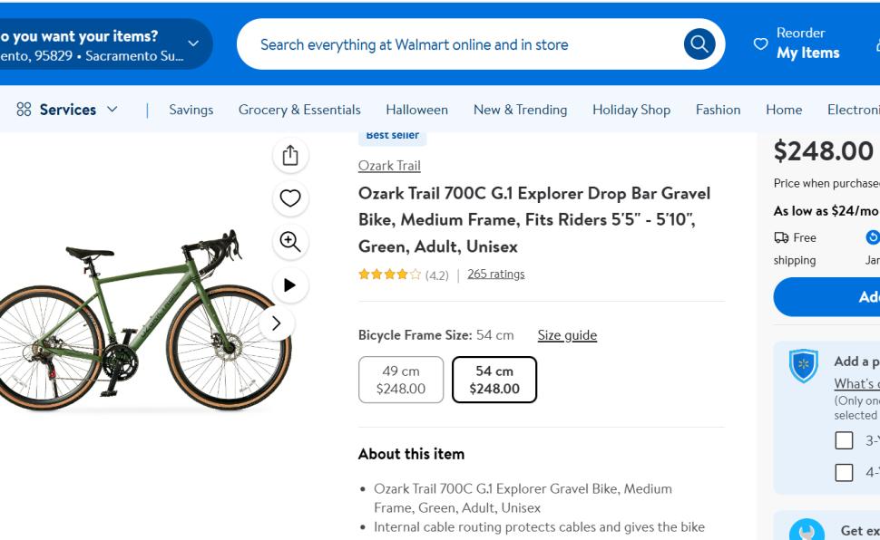 Walmart bike