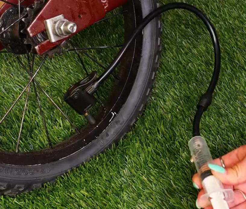 Facebook 'hack' for tyre inflating