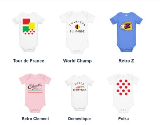 2025 Cycling Souvenirs baby onesies/vests