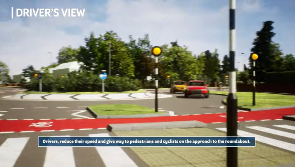 Dutch roundabout tutorial (Cambridgeshire County Council)