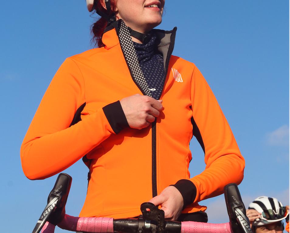 2022 Lusso Perform Winter Jacket orange