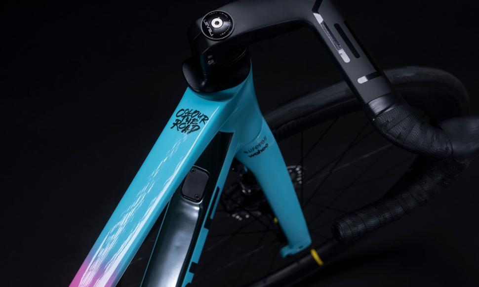 2023 Lifeplus Wahoo Ribble top tube