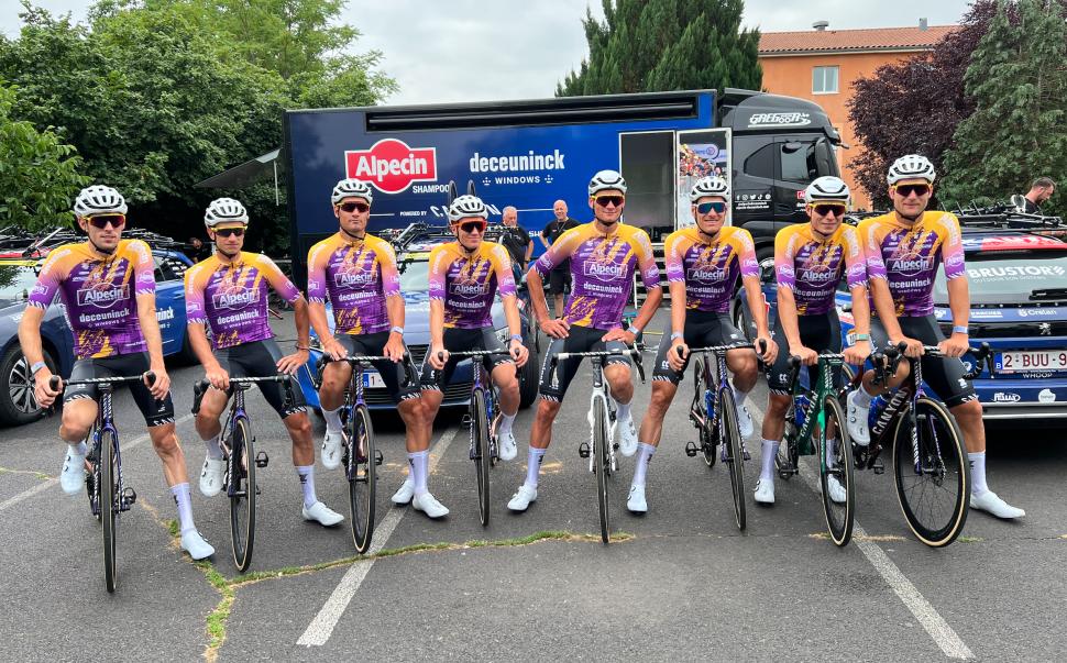 2023 Alpecin-Deceuninck MerciPoupou jersey