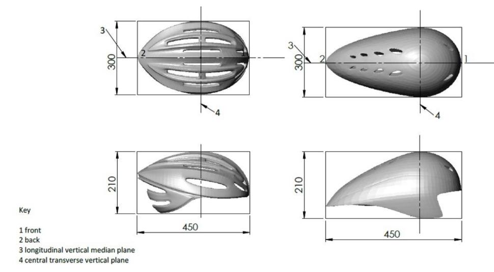 2024 UCI regulation helmet dimensions