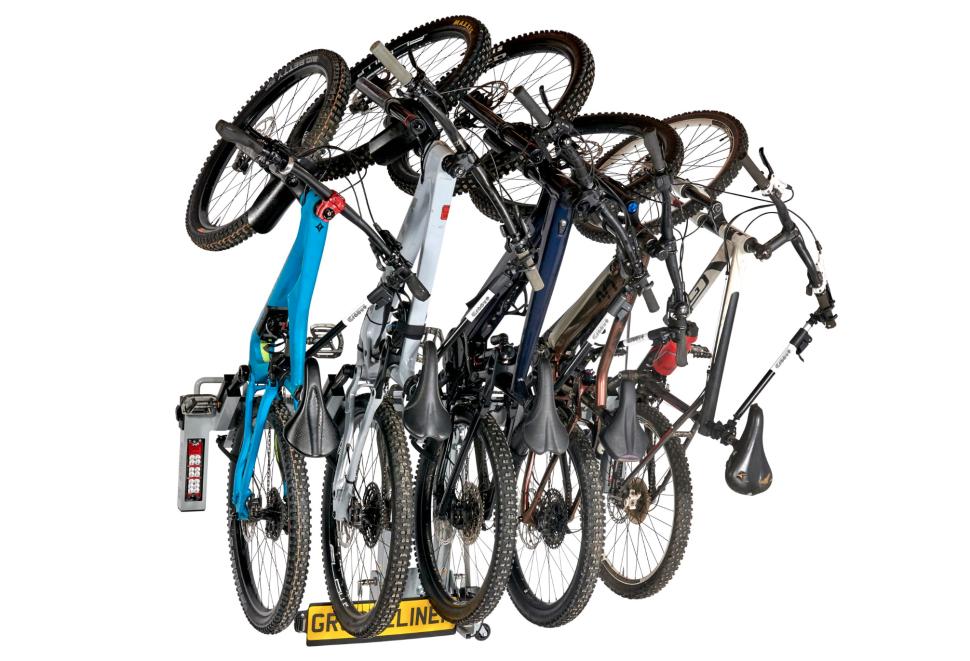 2024 Grooveliner electric loading bike rack five bikes