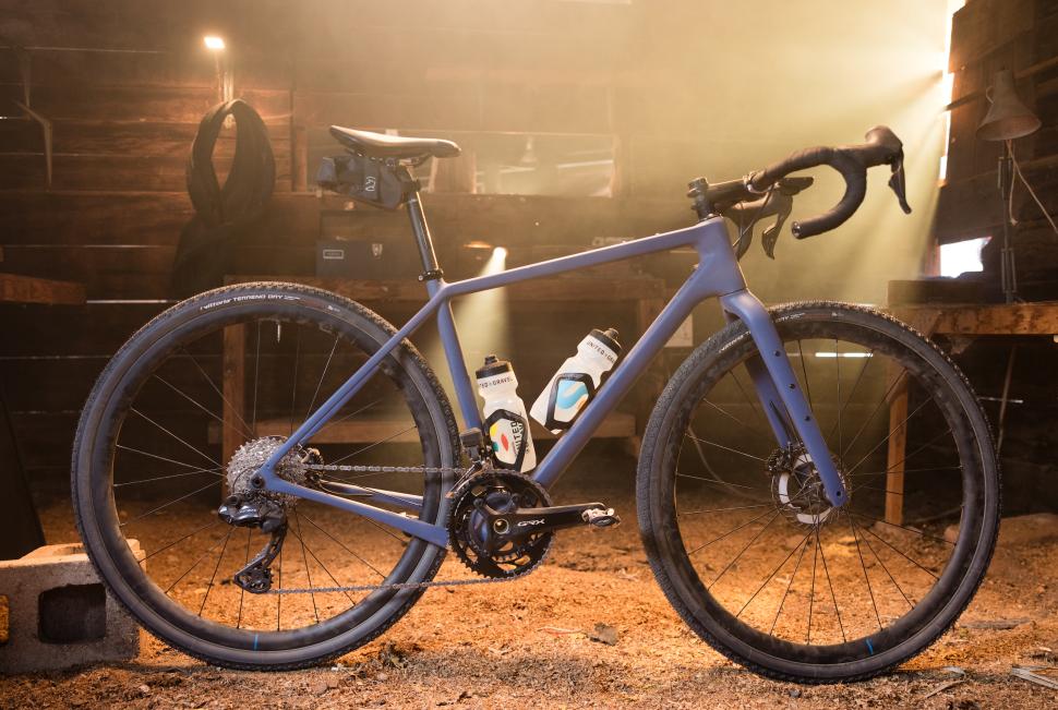 2024 Shimano GRX 12-speed Di2 on bike