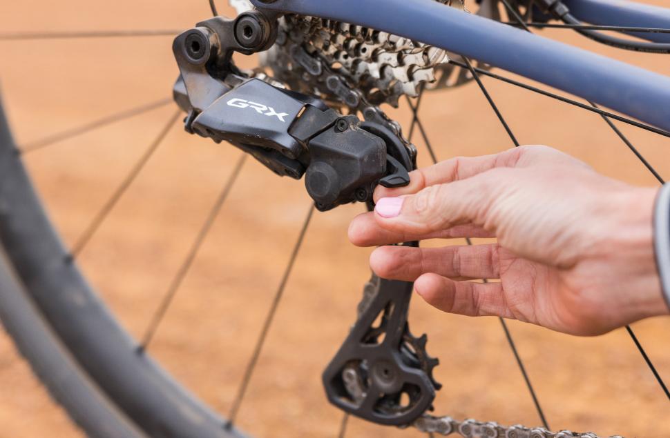 2024 Shimano GRX 12-speed Di2 Shadow RD+ rear derailleur