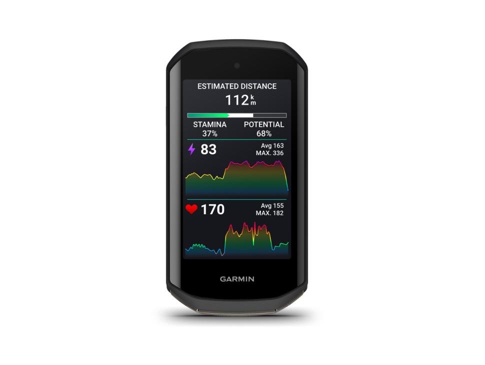 2024 Garmin Edge 1050 display
