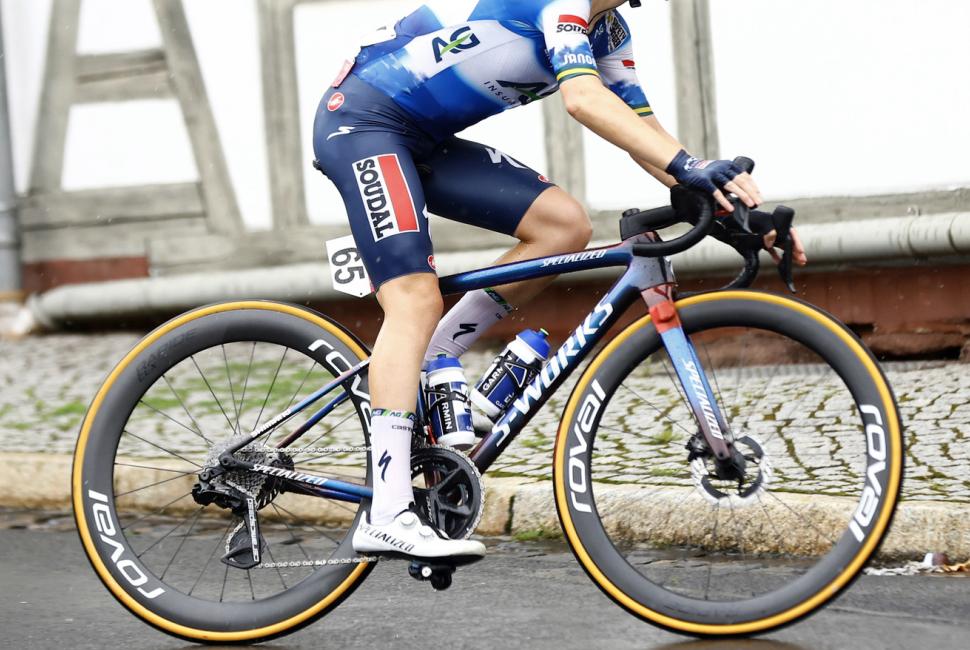 2024 Specialized Tarmac SL8 riding shot AG Insurance @sprintcyling