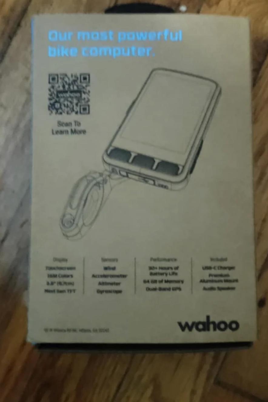 Wahoo Elmnt Ace r/wahoofitness