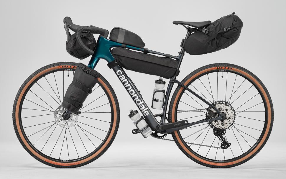 2025 Cannondale Topstone Carbon 3 gravel bike mounted
