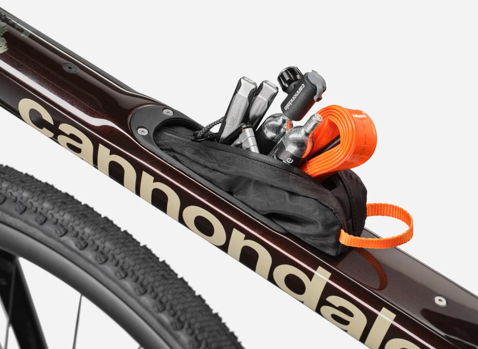 2025 Cannondale Topstone Carbon gravel bike frame storage