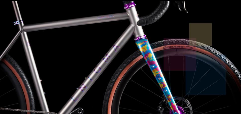 2025 Enigma Esker Mk2 titanium gravel bike 2