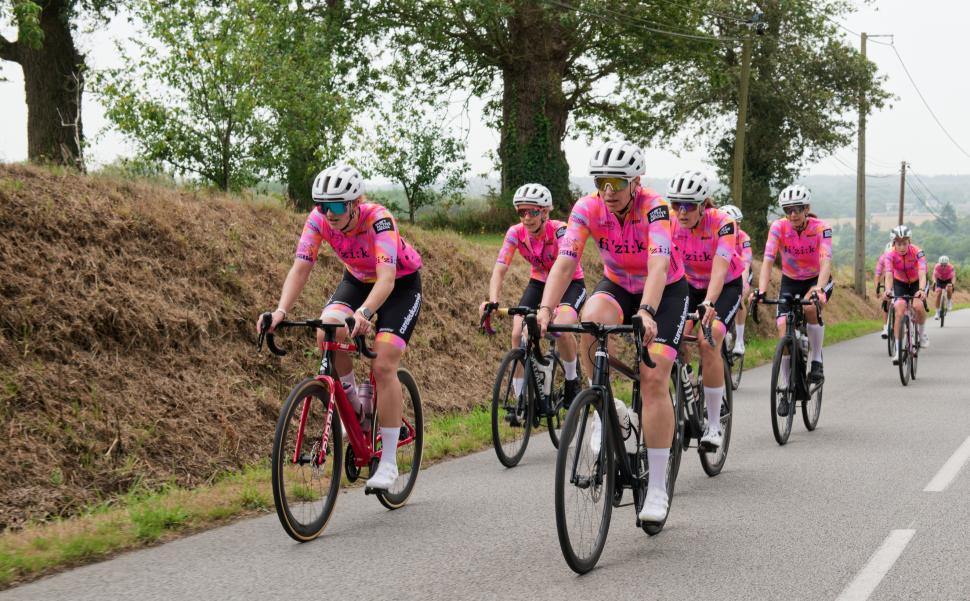 2025 Emily TdFFaZ The Route riding shot ©Joolze Dymond