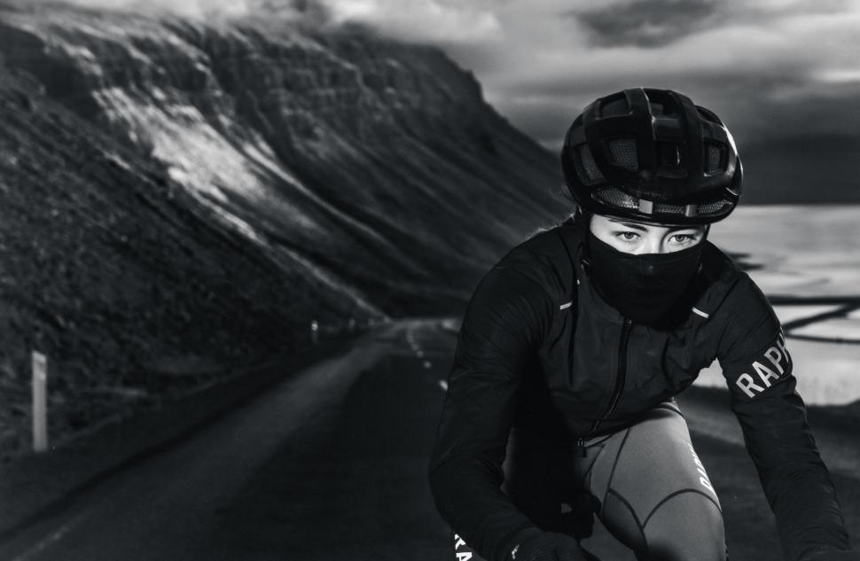 2025 Rapha Pro Team Shadow Collection riding shot 2