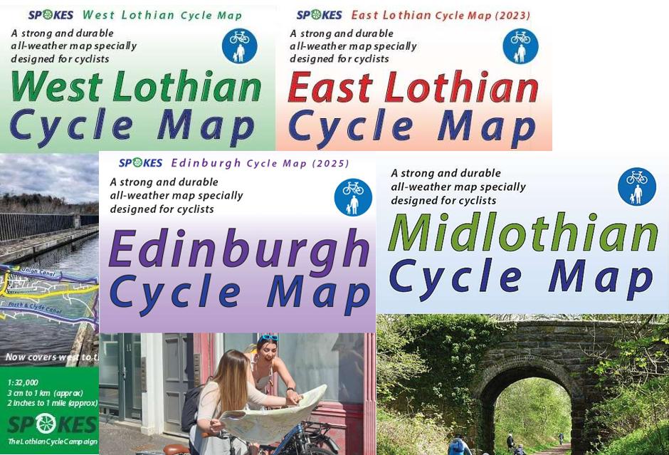 Spokes Lothian maps