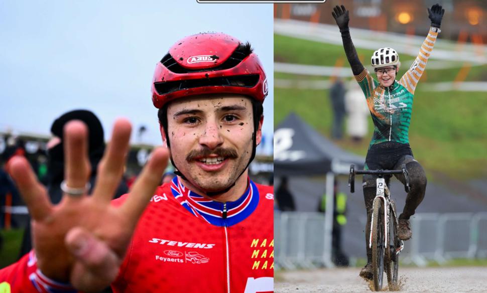 Cameron Mason and Anna Flynn British Cyclocross Championships 2026