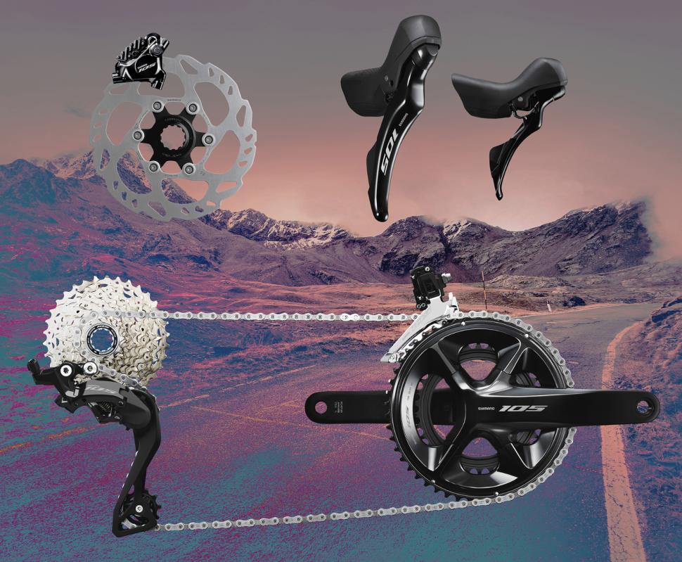 2026 Shimano 105 R7100 mechanical 12-speed groupset