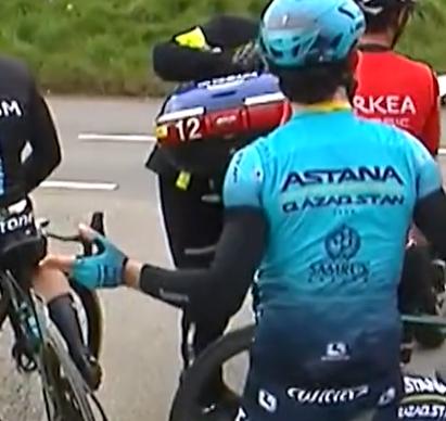 Tour de Romandie confusion (GCN+/Eurosport)