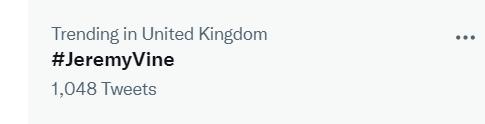 Jeremy Vine trending