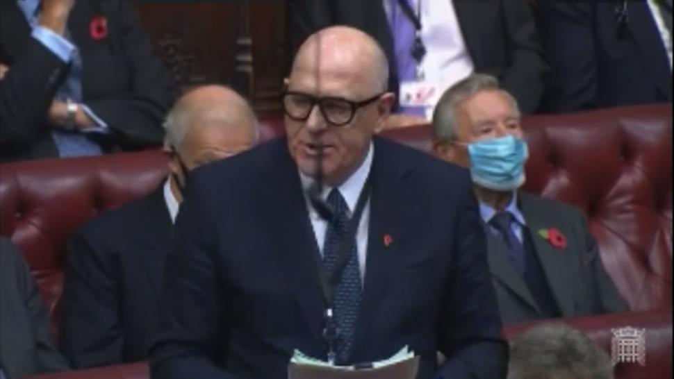 Lord Peter Cruddas keen cyclist