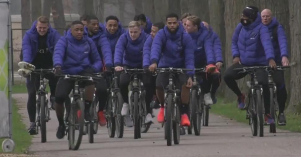 Netherlands football team (screenshot Sky Sports News)