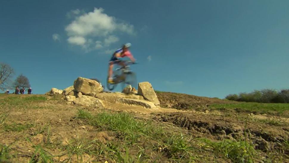 Hadleigh mountain biking (screenshot YouTube/VisitEssex)