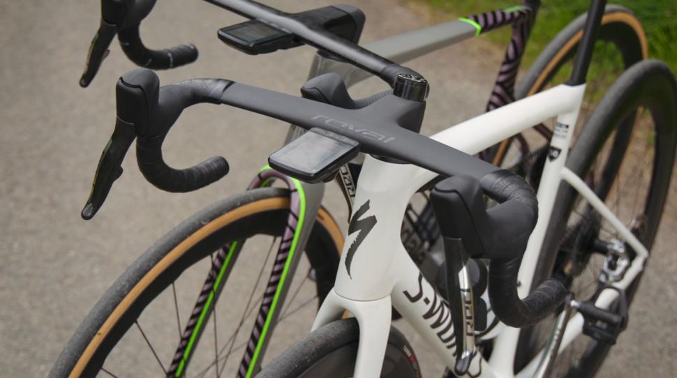2023 S-Works Tarmac SL8 vs LAB71 Supersix integrated cockpit