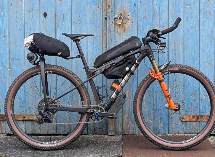 Matt Page Atlas Mountain Race set-up