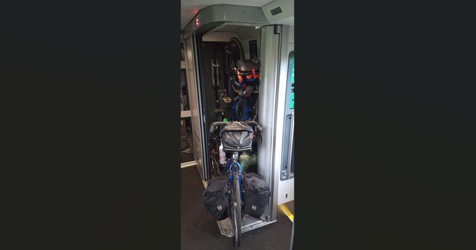 The struggle of taking your bike on trains (Image credit: Daniel Murphy/supplied)