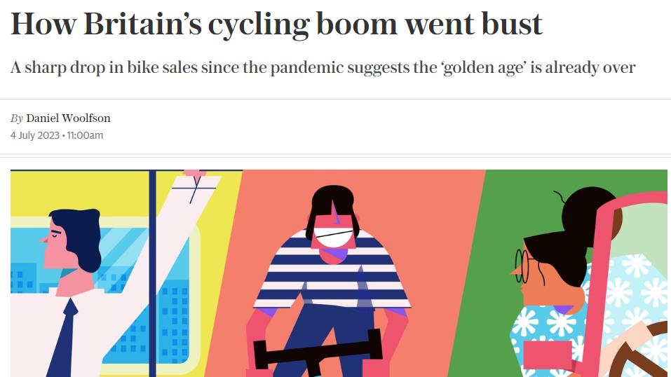 Telegraph story 4th July 2023