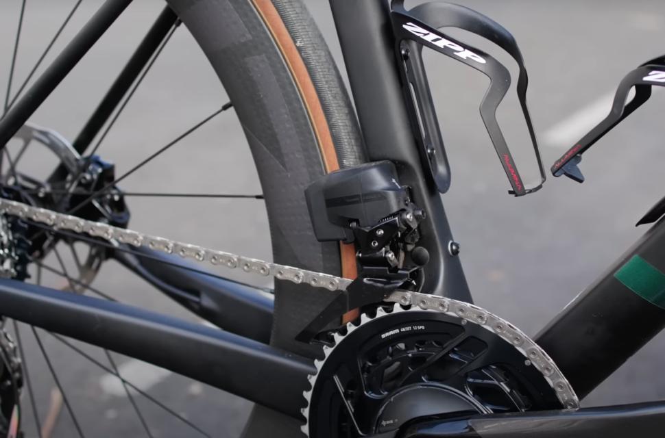 2023 Sram Force AXS front mech 3 chainrings