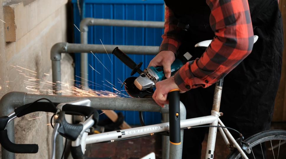 2025 Bike locks testing angle grinder action