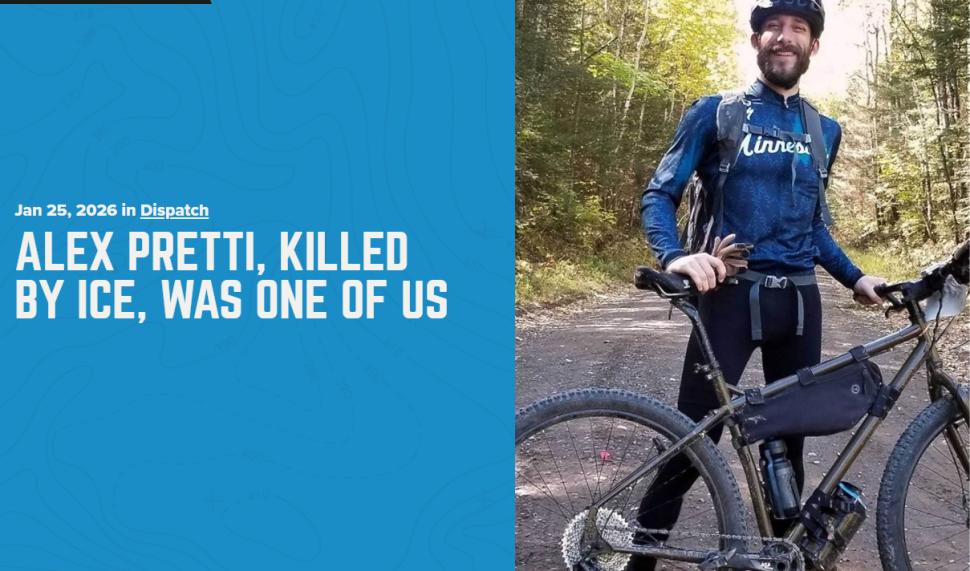 Alex Pretti Bikepacking.com story
