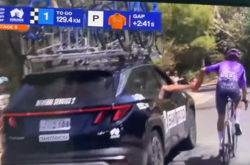 Tour Down Under sticky bottle