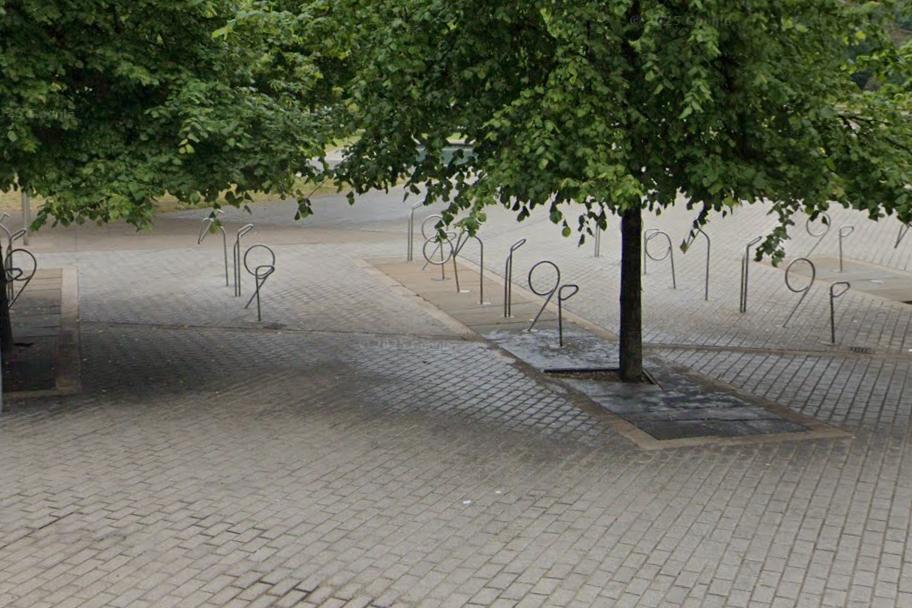 Holyrood bike racks