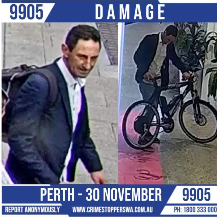 e-bike artist (WA Police)