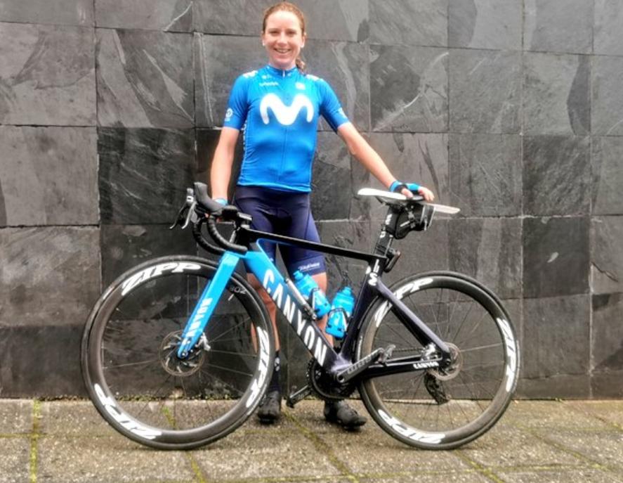 Annemiek van Vleuten Movistar kit (via Twitter)