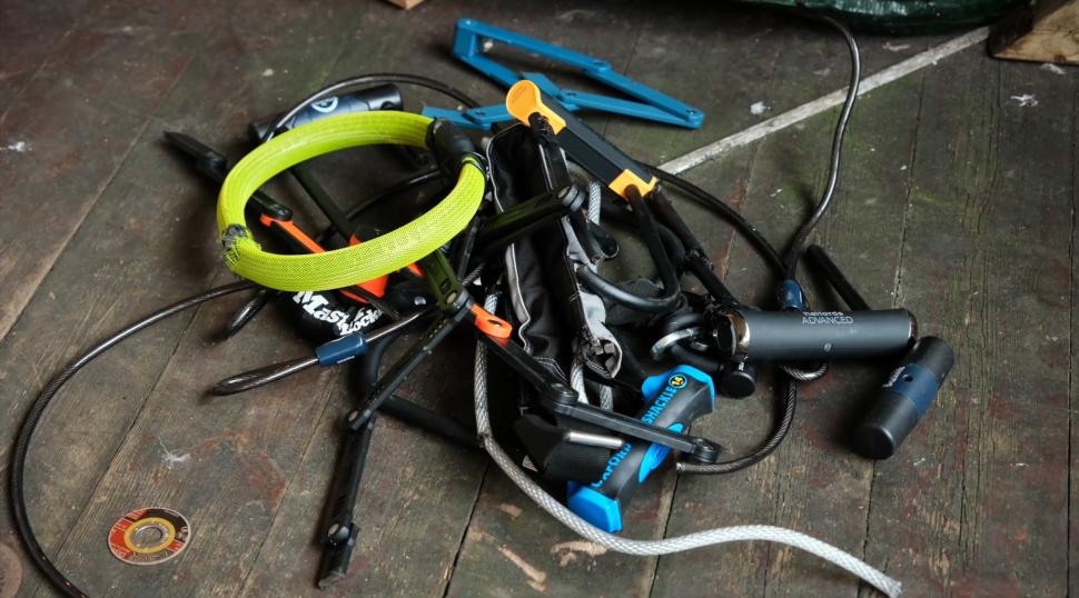2025 Bike locks testing broken locks 2