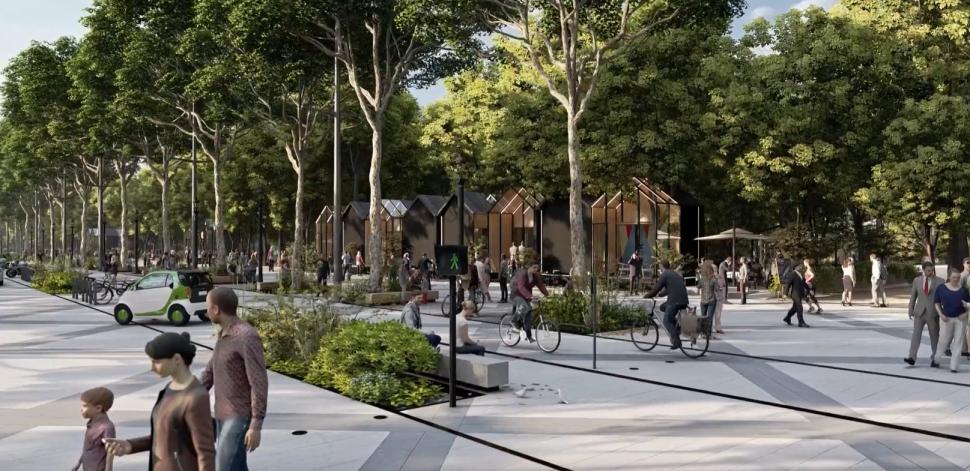 Champs-Élysées development (via PCA Stream video)