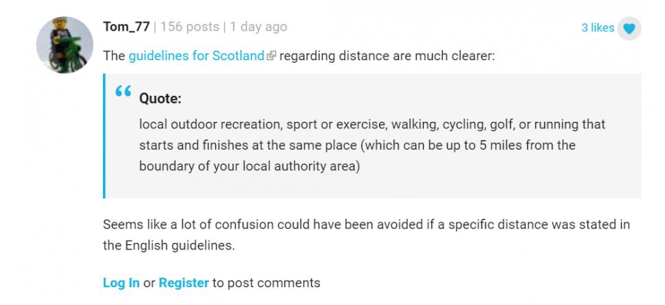 Cycling dos and don'ts comments