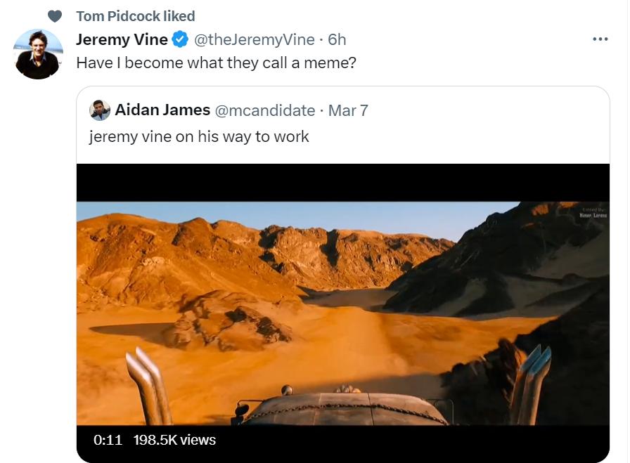 Jeremy Vine Tom Pidcock (Twitter)