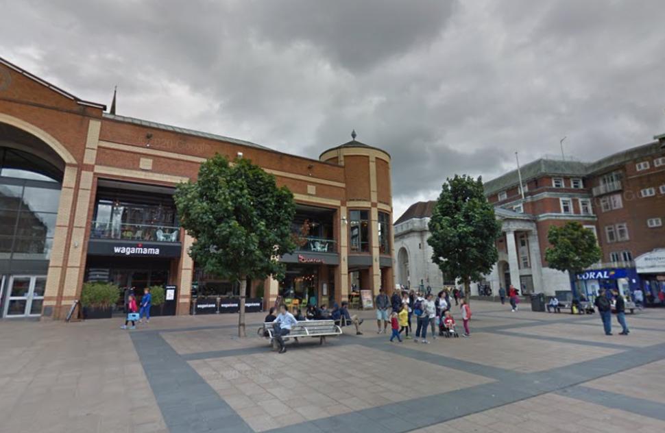 Coventry city centre (Google Maps)