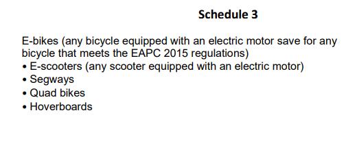 E-bike definition PSPO