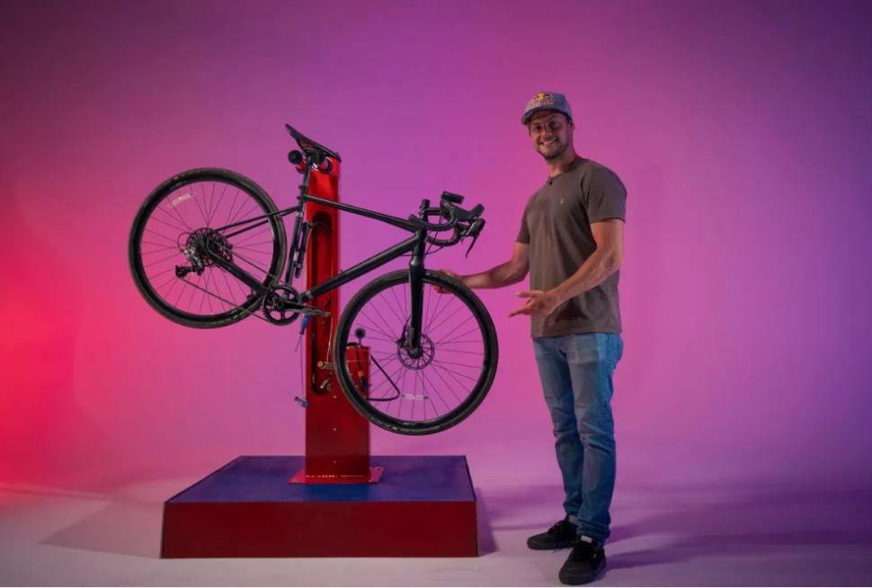 Esso bike maintenance stands (Esso)