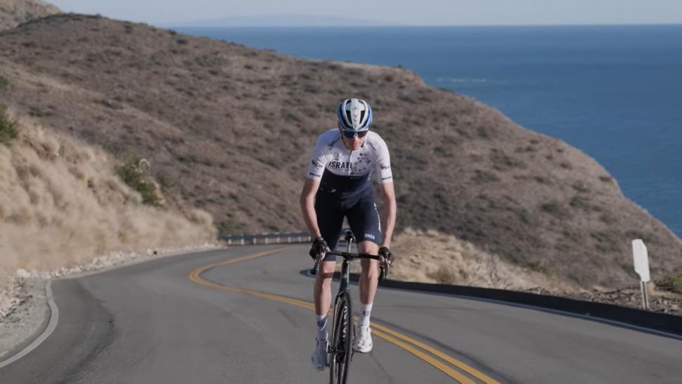 Chris Froome Israel Start-Up Nation (screenshot Chris Froome YouTube)