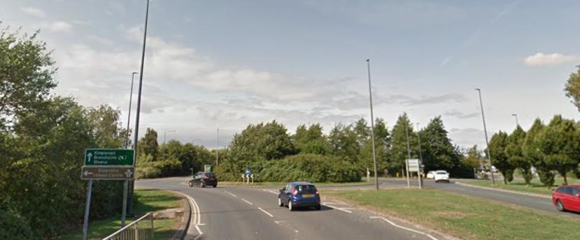 Ennerdale roundabout Hull (Google Street View)