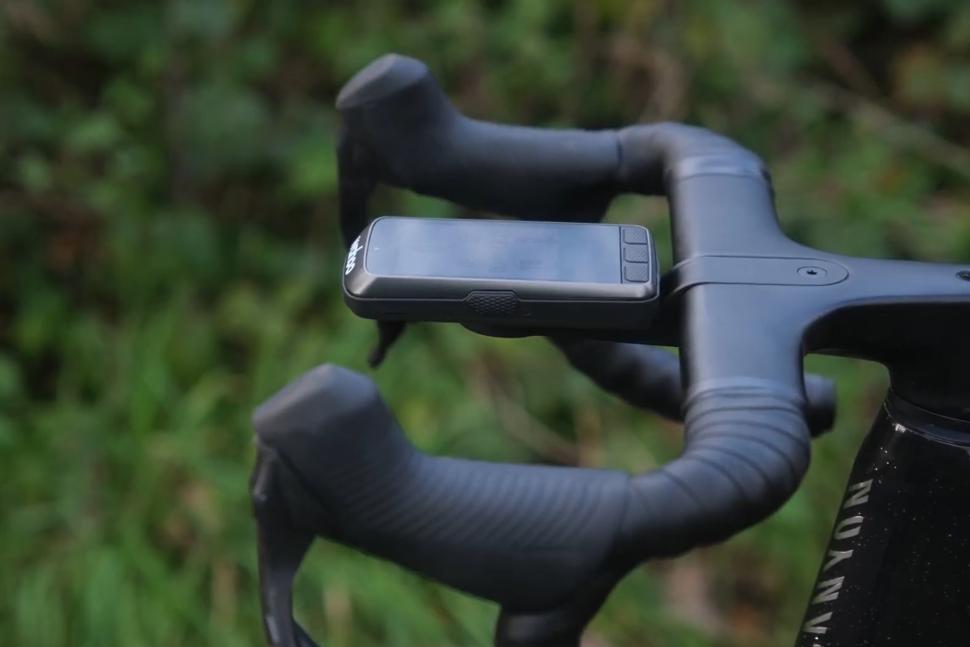 2024 Wahoo Elemnt Ace first ride review on bike side