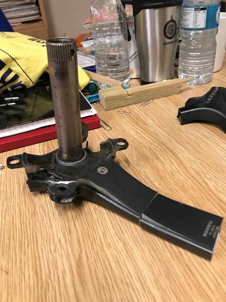 shimano crankset failure 1